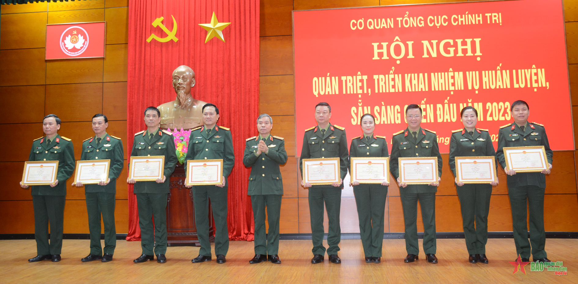 Cơ quan Tổng cục Chính trị quán triệt, triển khai nhiệm vụ huấn luyện, sẵn sàng chiến đấu năm 2023