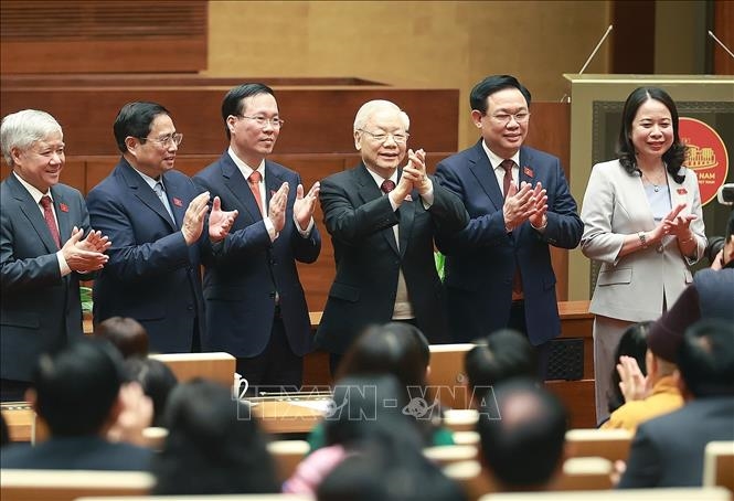 Lãnh đạo Đảng, Nhà nước chúc mừng Chủ tịch nước Võ Văn Thưởng