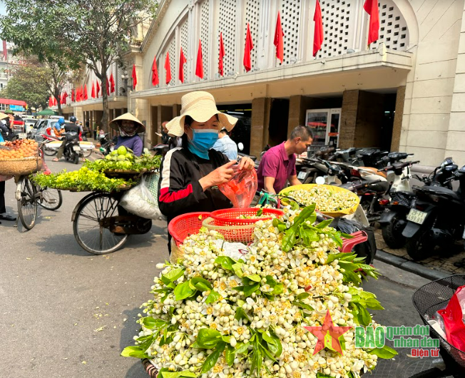 Nồng n&agrave;n hương bưởi th&aacute;ng Ba