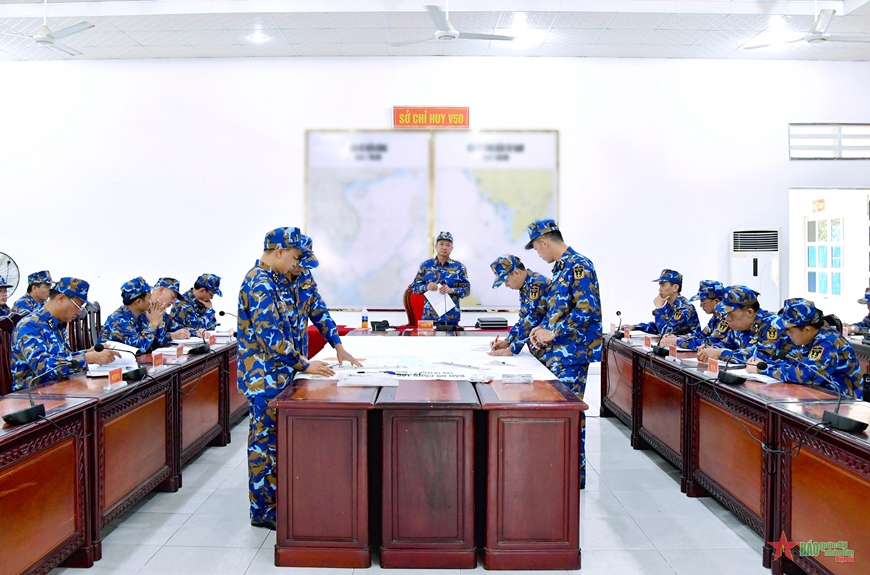 Vùng 5 Hải quân luyện tập chuyển trạng thái sẵn sàng chiến đấu Vùng 5 Hải quân luyện tập chuyển trạng thái sẵn sàng chiến đấu