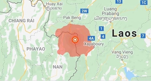 Liên tiếp xảy ra các trận động đất nhỏ tại Lào