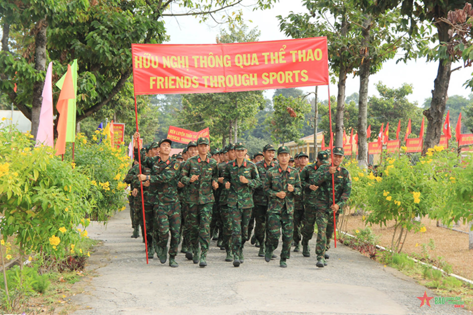 Lữ đoàn Phòng không 77 (Quân khu 7): Hưởng ứng Ngày chạy thể thao quân sự thế giới