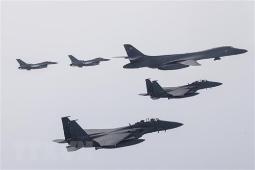 Triều Tiên phản đối cuộc tập trận không quân chung giữa Mỹ và Hàn Quốc