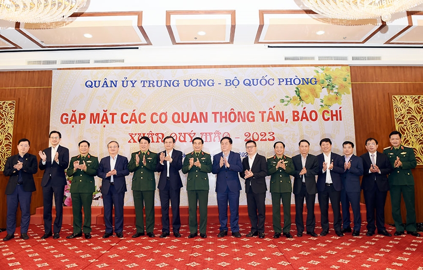 Quân ủy Trung ương, Bộ Quốc phòng tổ chức gặp mặt các cơ quan thông tấn, báo chí