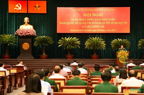 TP Hồ Chí Minh triển khai Nghị quyết về phòng thủ dân sự và đẩy mạnh phát triển công nghiệp quốc phòng 