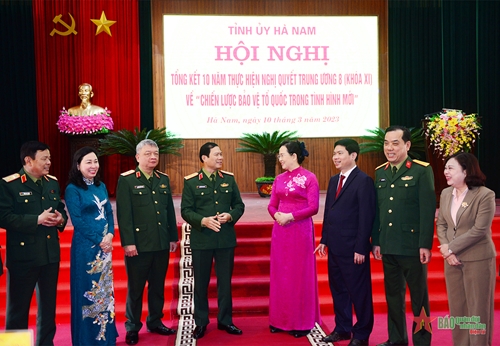Thượng tướng Nguyễn Tân Cương: Xây dựng tiềm lực quốc phòng vững mạnh để bảo vệ Tổ quốc