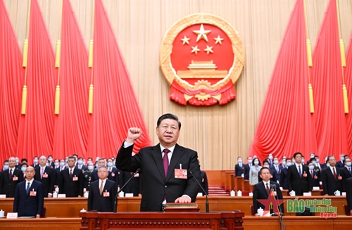 Ông Tập Cận Bình tiếp tục được bầu làm Chủ tịch nước Trung Quốc 