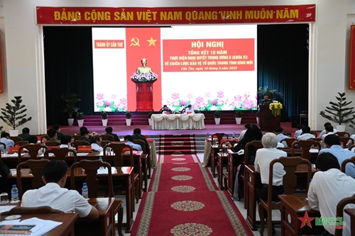 Trung tướng Nguyễn Văn Gấu: Sớm đưa thành phố Cần Thơ đạt mục tiêu “Thành phố sinh thái, văn minh, hiện đại”