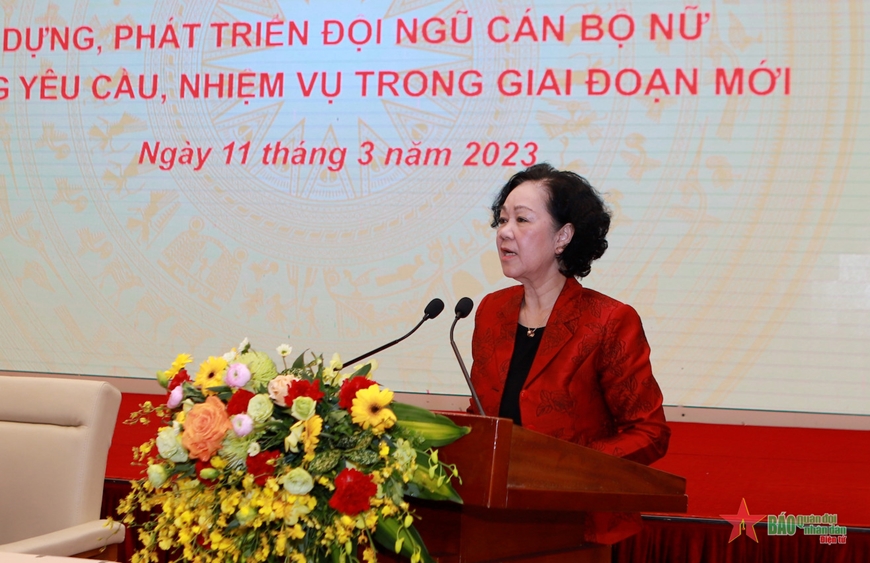 Tọa đàm “Công tác xây dựng, phát triển đội ngũ cán bộ nữ đáp ứng yêu cầu tình hình mới”​