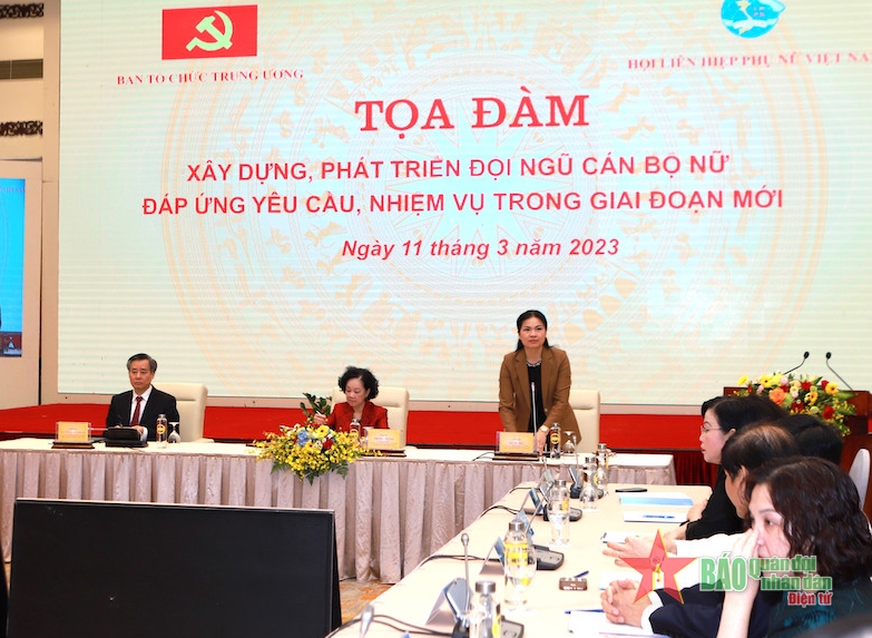 Tọa đàm “Công tác xây dựng, phát triển đội ngũ cán bộ nữ đáp ứng yêu cầu tình hình mới”​