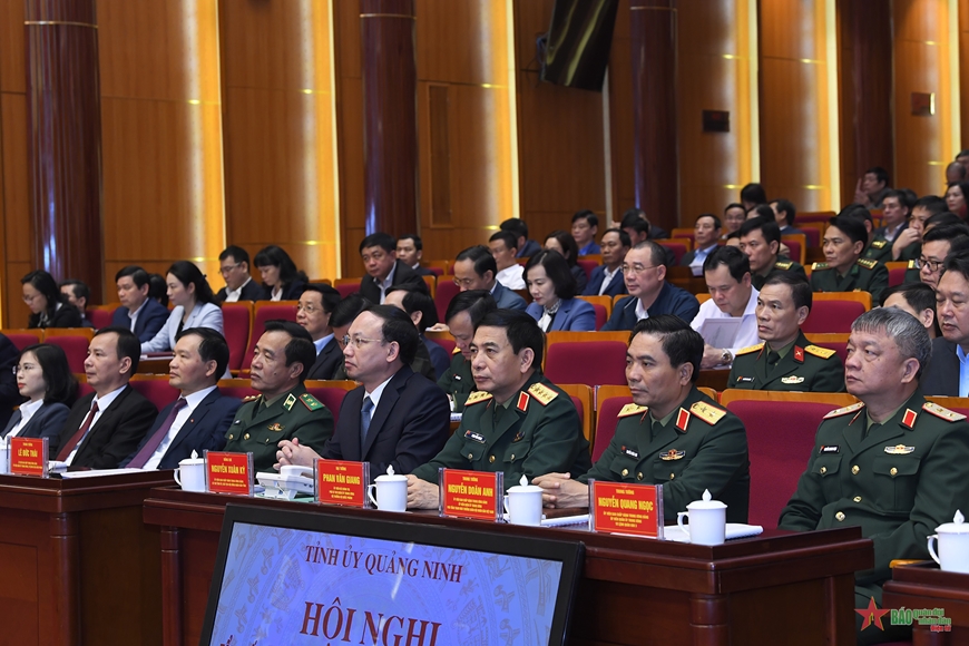 Đại tướng Phan Văn Giang: Quảng Ninh chú trọng gắn phát triển kinh tế với tăng cường quốc phòng, an ninh