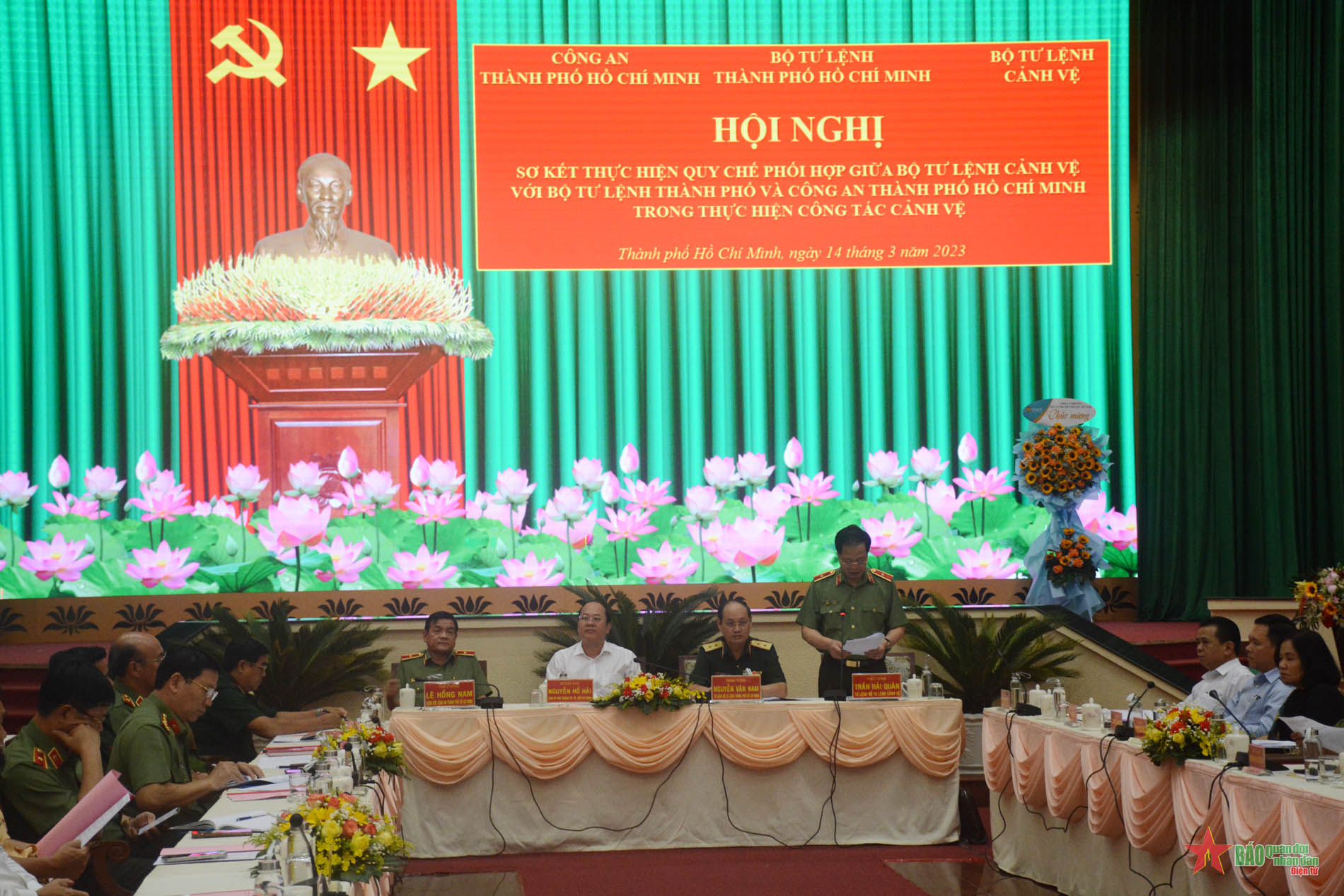 Tăng cường phối hợp thực hiện công tác cảnh vệ tại TP Hồ Chí Minh