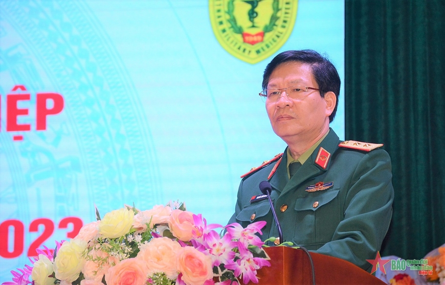 Học viện Quân y tổ chức tuyên truyền, hướng nghiệp tuyển sinh quân sự năm 2023 tại Thanh Hóa