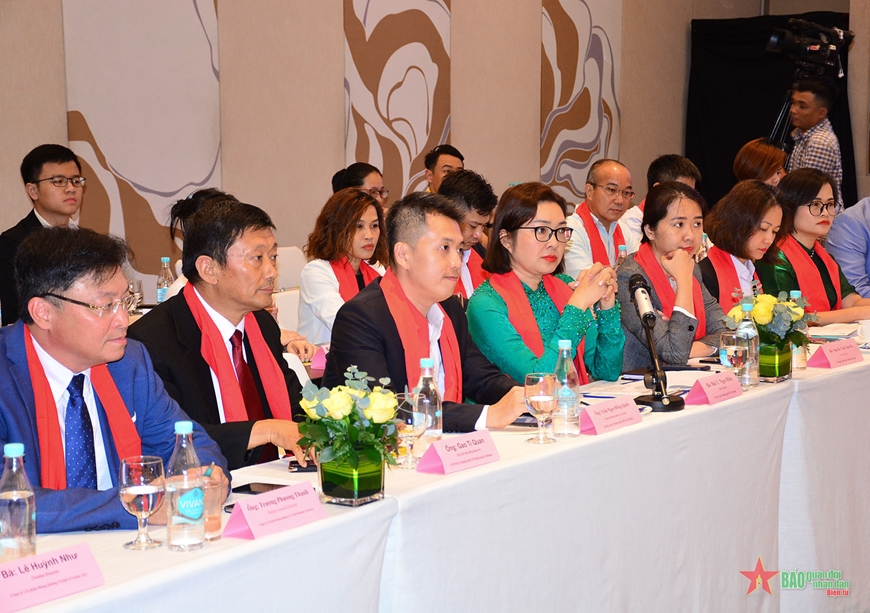 Đại diện Sở Du lịch TP Hồ Chí Minh và các doanh nghiệp tham dự hội nghị.