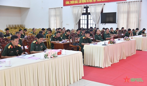 An Giang: Tổ chức Hội nghị quán triệt các Nghị quyết của Quân ủy Trung ương

