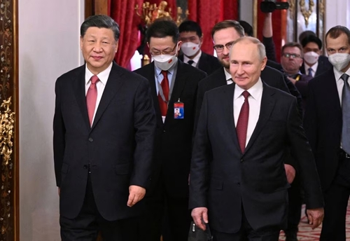 Lãnh đạo Nga, Trung Quốc trao đổi nhiều vấn đề song phương, đa phương quan trọng