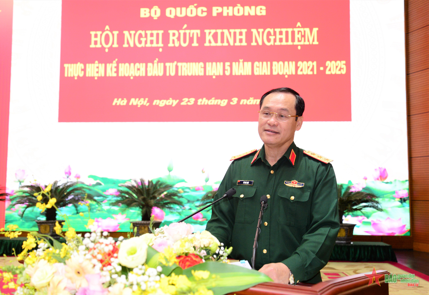 Thượng tướng Vũ Hải Sản: Tiếp tục quán triệt, thực hiện nghiêm các quy định về đầu tư xây dựng