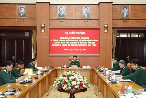 Đại tướng Phan Văn Giang: Thực hiện tốt Kế hoạch tổ chức Quân đội đáp ứng những yêu cầu mới