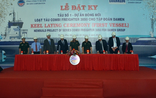 Tổng công ty Ba Son đóng mới tàu chở hàng đa năng cho Tập đoàn Damen


