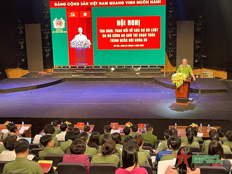 3 dự án luật nào được Bộ Công an trình Quốc hội tại Kỳ họp thứ 5 sắp tới?