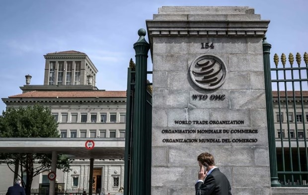 Trụ sở Tổ chức Thương mại Thế giới (WTO) tại Geneva, Thụy Sĩ. 