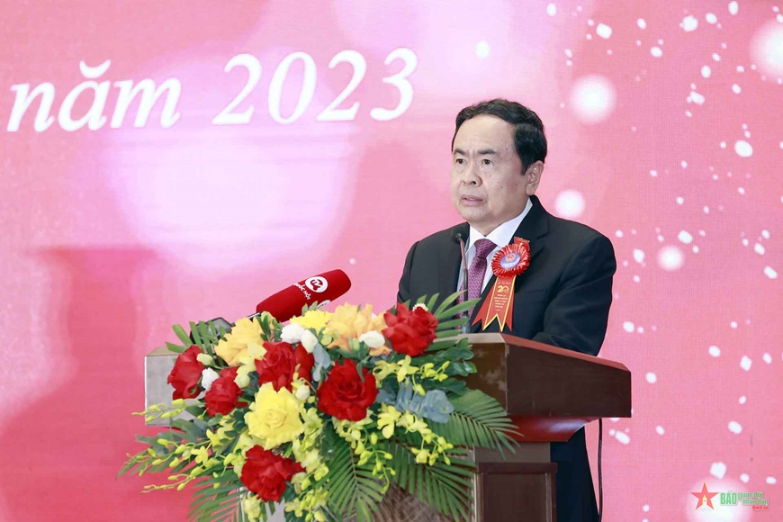  Phó chủ tịch Thường trực Quốc hội Trần Thanh Mẫn phát biểu. Ảnh: DOÃN TẤN