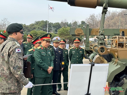 Hoạt động của Bộ trưởng Bộ Quốc phòng Phan Văn Giang tại Hàn Quốc