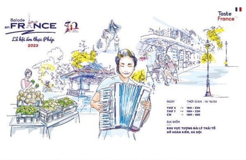 Sắp diễn ra Lễ hội ẩm thực Pháp lớn nhất Việt Nam tại Hà Nội