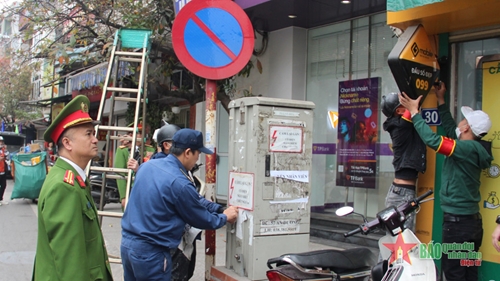 Hà Nội xử lý gần 7.500 trường hợp vi phạm về trật tự đô thị
