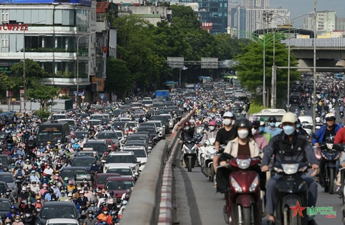 Hà Nội giảm nhiều điểm ùn tắc giao thông