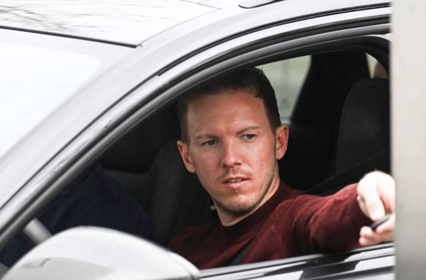 HLV Nagelsmann là một trong những ứng viên tiềm năng cho chiếc ghế nóng tại Stamford Bridge. Nguồn: Skysport