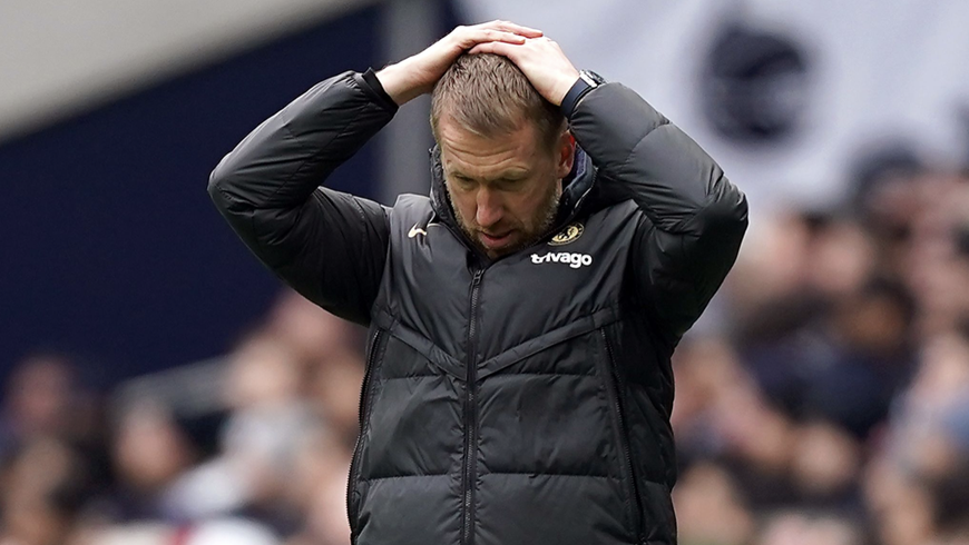  HLV Graham Potter đã phải chính thức nói lời chia tay với CLB Chelsea. Ảnh: Getty Images