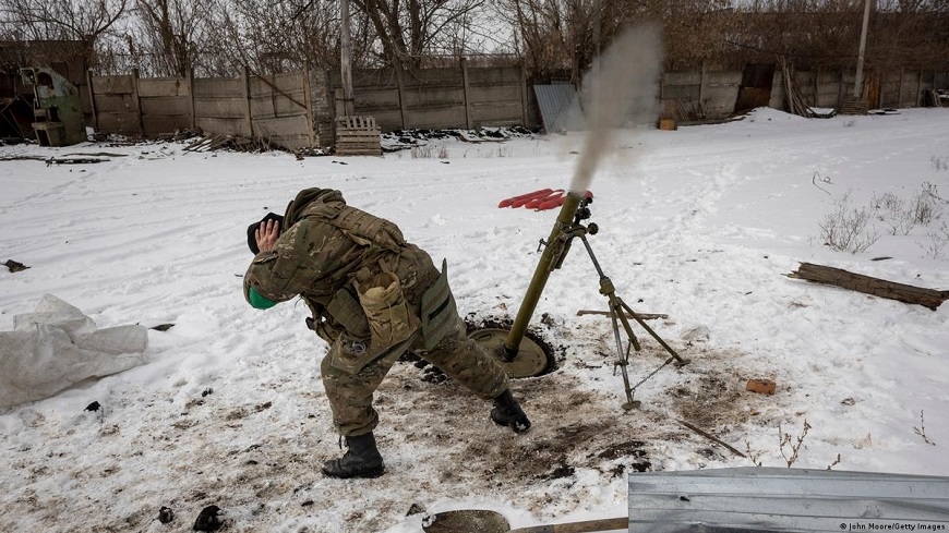 Ukraine phủ nhận thông tin mất quyền kiểm soát Bakhmut. Ảnh: DW  