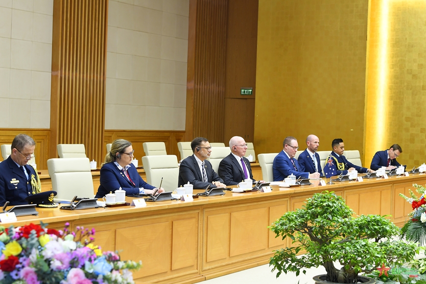  Hai bên tiến hành trao đổi nhiều vấn đề thiết thực hai nước cùng quan tâm. 