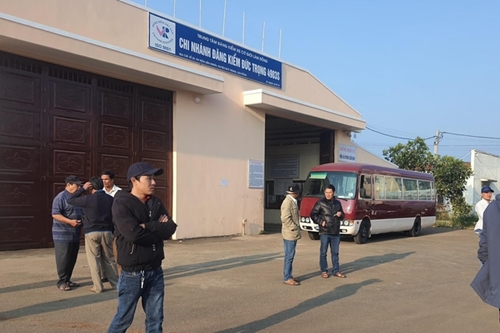 Khám xét 3 trung tâm đăng kiểm xe cơ giới trên địa bàn tỉnh Lâm Đồng