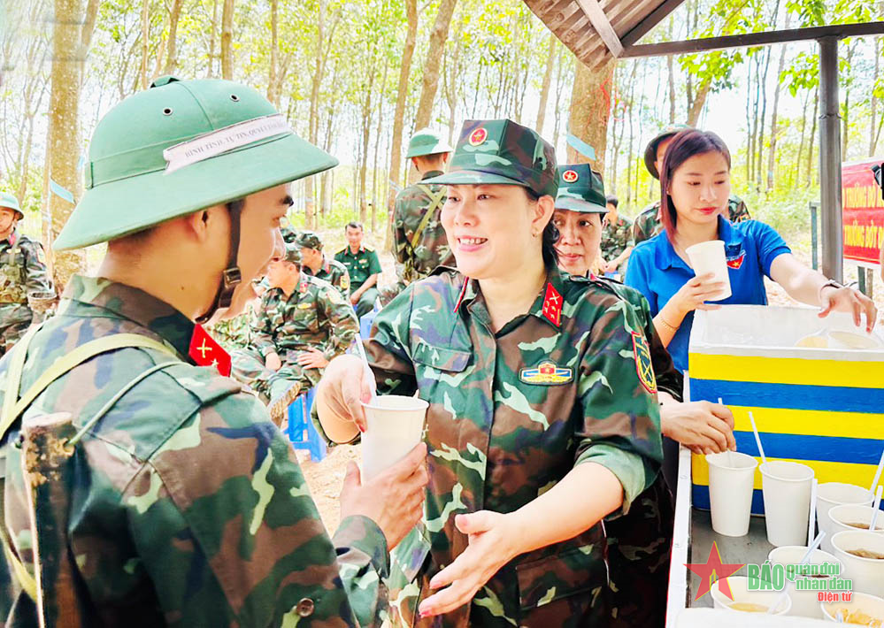 Bộ Chỉ huy quân sự tỉnh Bà Rịa - Vũng Tàu tiếp sức mùa huấn luyện