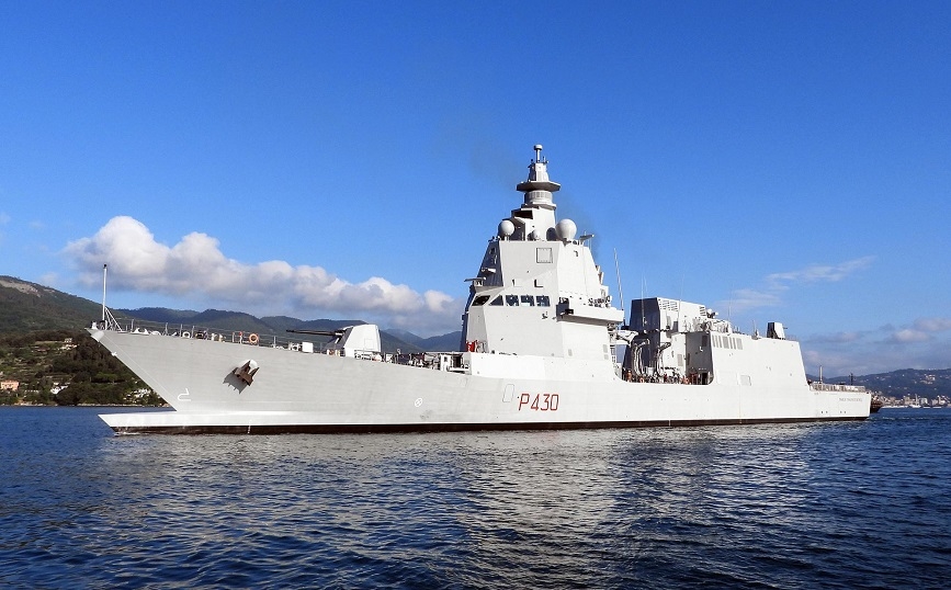 Tàu chiến đa dụng lớp Thaon di Revel của Italy. Ảnh: Naval Post  