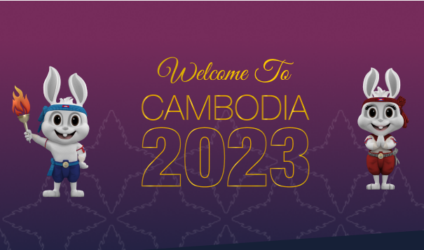  Linh vật của SEA Games 32. Ảnh: Cambodia2023.com