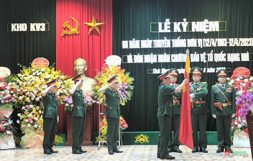Kho KV3 đón nhận Huân chương Bảo vệ Tổ quốc hạng Nhì