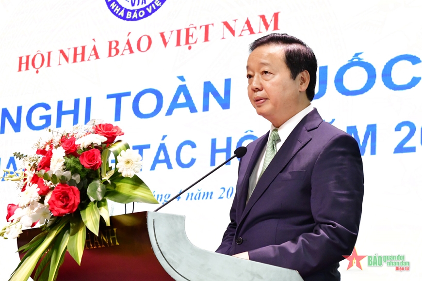  Phó thủ tướng Trần Hồng Hà phát biểu chỉ đạo.