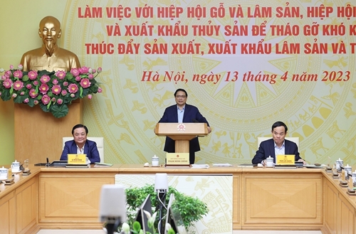 Thủ tướng Phạm Minh Chính: Nhận diện chính xác khó khăn của ngành lâm sản và thủy sản để tháo gỡ 