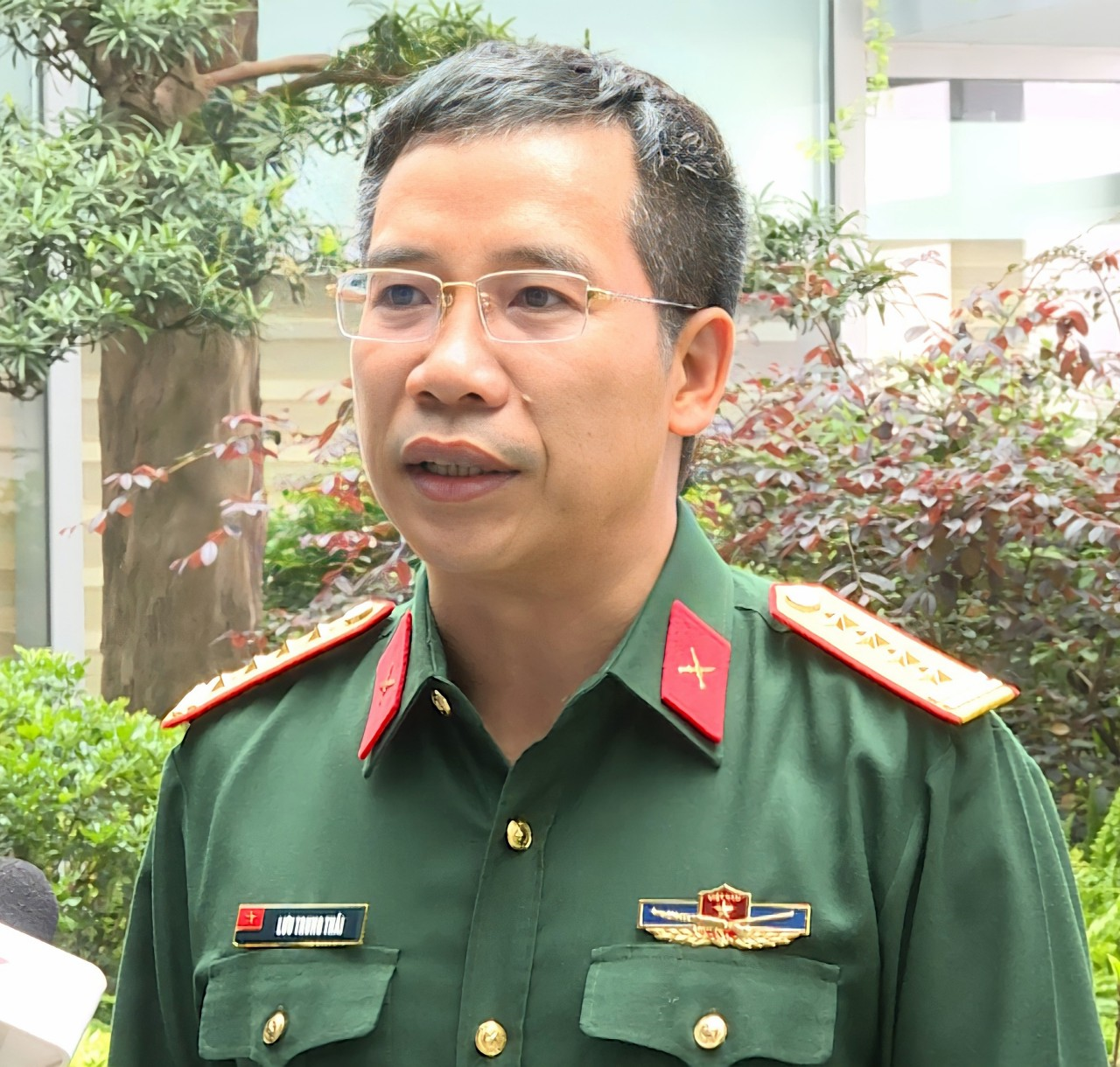 Đại tá Lưu Trung Thái giữ chức vụ Chủ tịch Hội đồng Quản trị Ngân hàng Quân đội