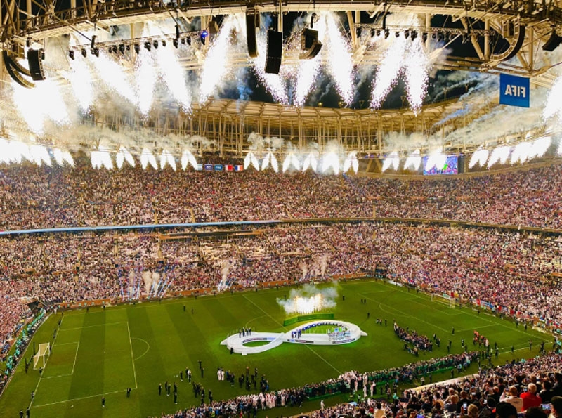        Qatar chi gần 300 tỷ USD để tổ chức World Cup 2022. Ảnh: ANH NGỌC 