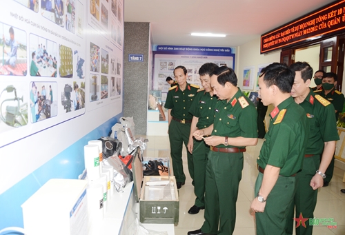 Toàn quân tích cực hưởng ứng Ngày Khoa học và Công nghệ Việt Nam năm 2023