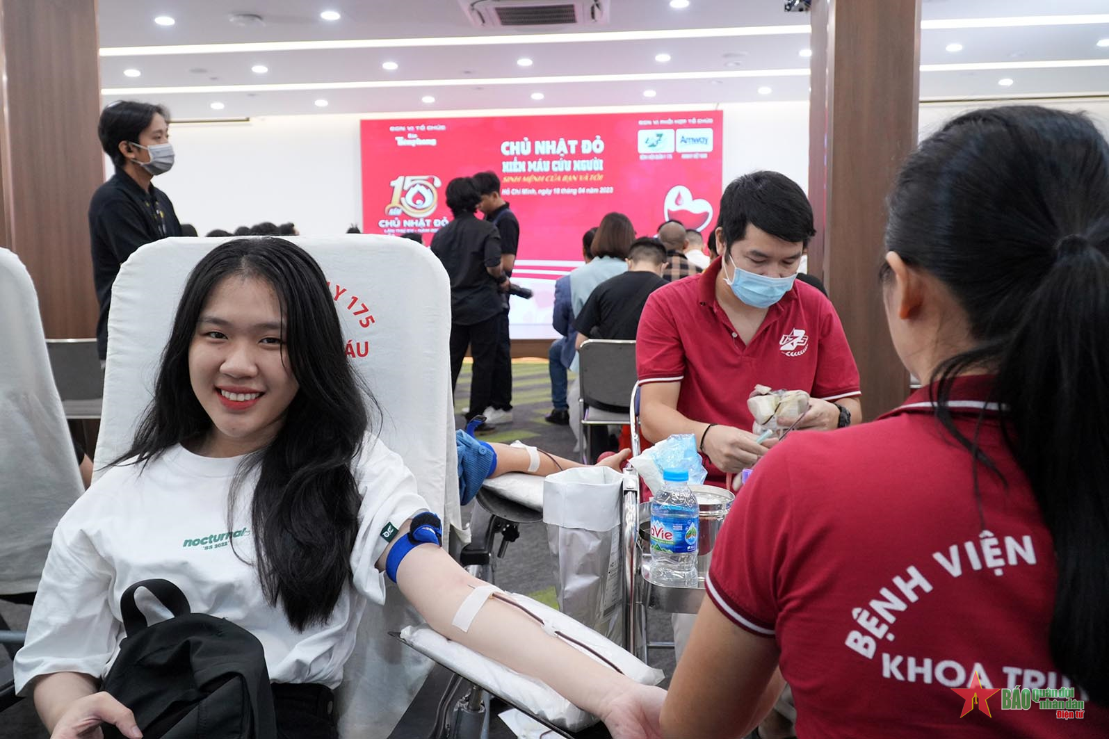 Ngày hội “Hiến máu cứu người - Sinh mệnh của bạn và tôi”