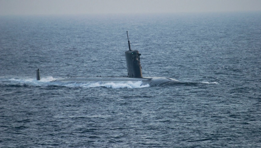 Mỹ phủ nhận cáo buộc cho rằng tàu ngầm Mỹ đã đi vào hải phận Iran. Ảnh: Hải quân Mỹ 