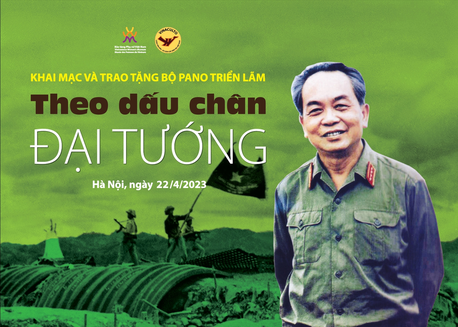 Triển lãm “Theo dấu chân Đại tướng”

