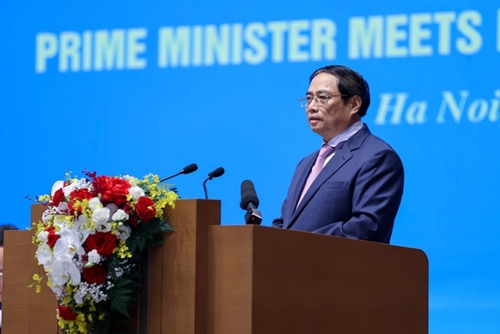 Thủ tướng Phạm Minh Chính chủ trì hội nghị lắng nghe ý kiến của doanh nghiệp FDI
