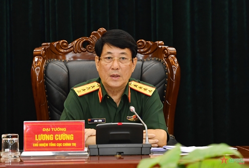 Đại tướng Lương Cường chủ trì Hội nghị giao ban triển khai nhiệm vụ công tác tháng 5