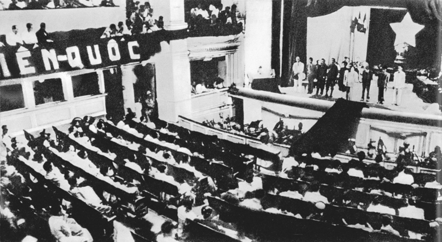 Kỳ họp thứ nhất Quốc hội khóa I  - Quốc hội đầu tiên của nước Việt Nam. Ảnh tư liệu 